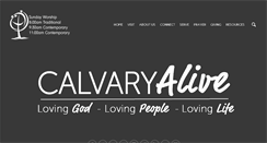 Desktop Screenshot of calvarylutheranchurch.net